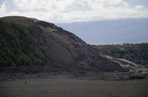 Ike (kleine) Kilauea krater trail